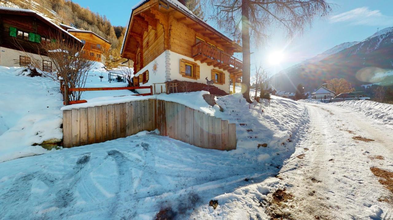 Chalet In The Heart Of The Val D'Anniviers Resort Saint-Jean Exterior foto