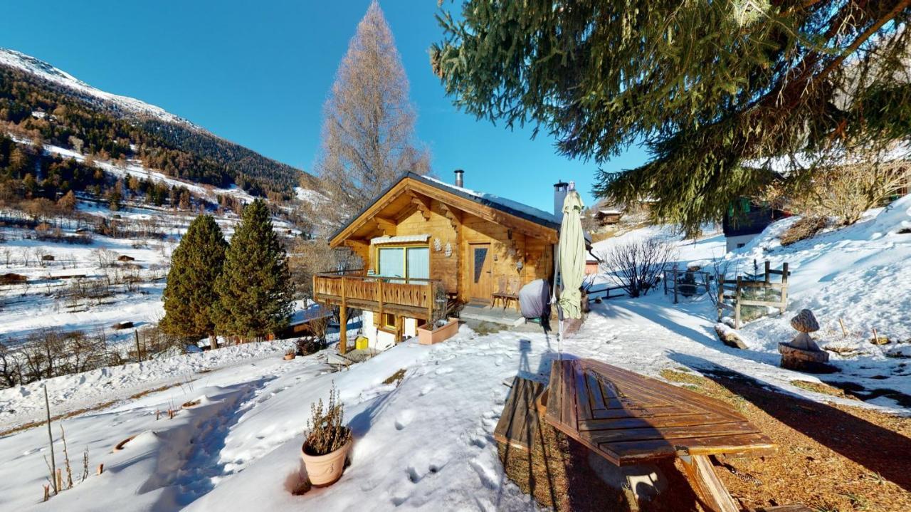 Chalet In The Heart Of The Val D'Anniviers Resort Saint-Jean Exterior foto